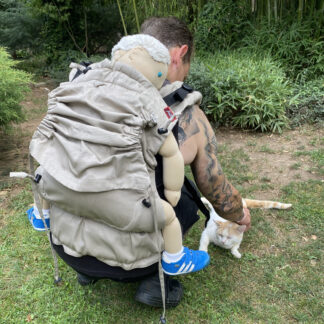 SZTENDERD  max. 45 cm  Basic csatos hordozó őszi