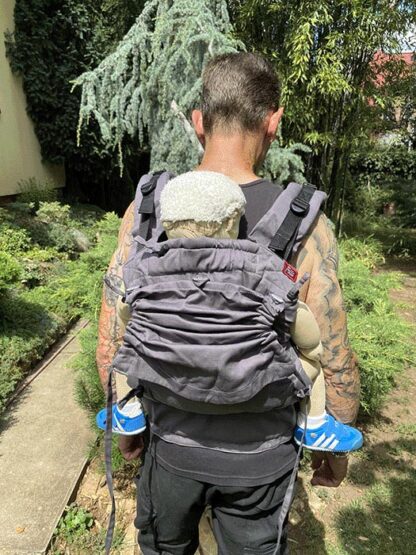 Basic csatos Hordozó Toddler 50 cm Szürke