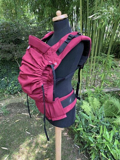 Basic csatos Hordozó Sztenderd 45cm Bordó